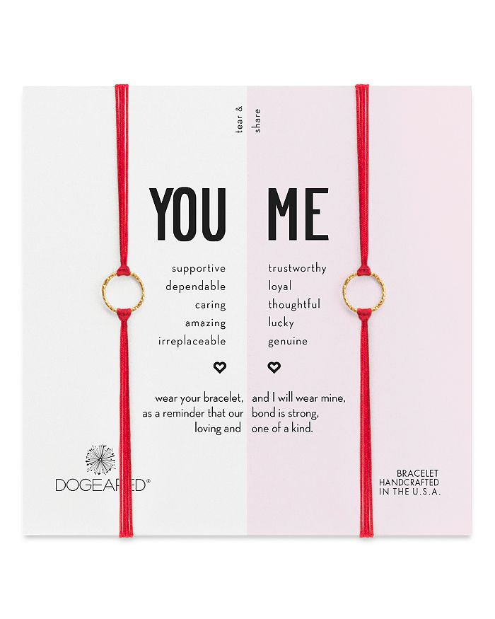 Dogeared You Me Friendship Bracelets Set of 2 Bloomingdale s