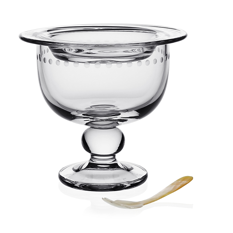 William Yeoward Crystal Katerina Caviar Server In Clear