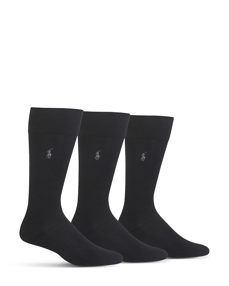 Polo Ralph Lauren Cushioned Crew Socks - Pack of 3