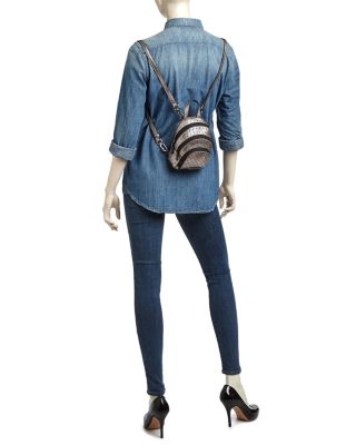 Kylie and Kendell Nano Backpack Kendall + Kylie KENDALL and KYLIE Sloane Nano Metallic  main image 2
