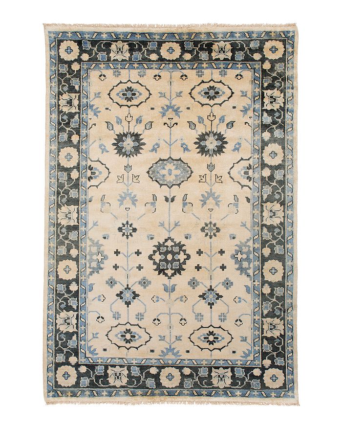 Surya Antique Area Rug, 3'6 X 5'6 In Beige/forest/moss/slate