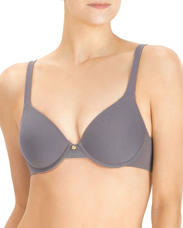 Natori Sublime Convertible Full Fit Underwire Bra In Gunmetal
