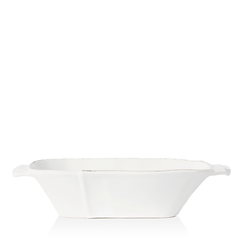 Vietri Lastra White Medium Au Gratin In White