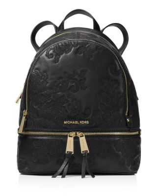 MICHAEL Michael Kors Rhea Medium Lace Zip Backpack  display picture 3