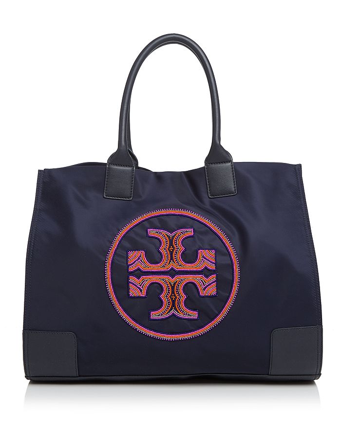 Ella chain nylon tote bag by Tory Burch