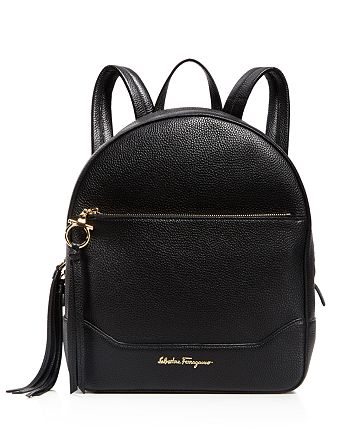 Salvatore Ferragamo Samy Leather Backpack | Bloomingdale's
