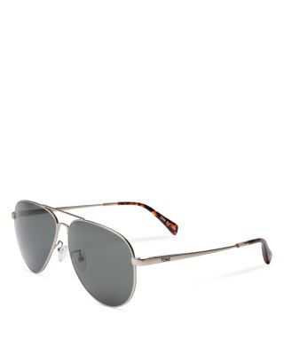 TOMS Sunglasses - Maverick Aviator - Silver Metal and Walnut Temples TOMS Maverick 301 Aviator Sunglasses | eBay main image 3