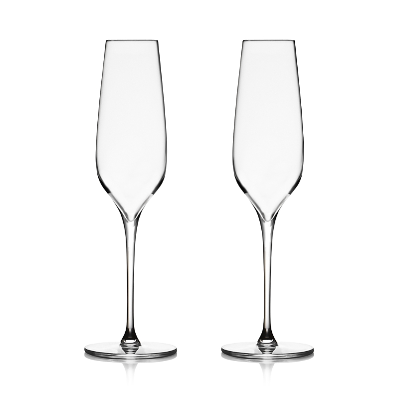 Nambe Vie Champagne Flute, Set of 2