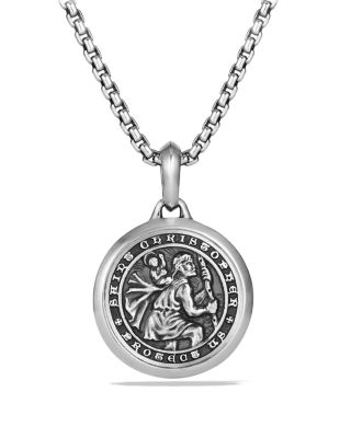 David Yurman St. Christopher Amulet 