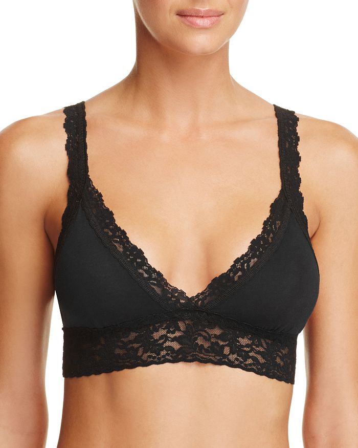 Hanky Panky + Net Sustain Signature Lace-trimmed Stretch Organic