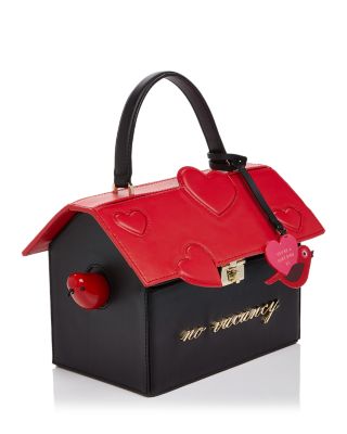 kate spade new york Be Mine You're a Rare Bird Birdhouse Leather