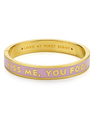 kate spade new york - Kiss Me You Fool Bangle
