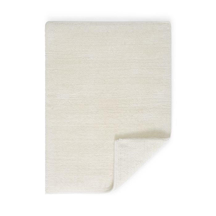 Hudson Park Collection Reversible Bath Rug Collection - 100% Exclusive In Ivory