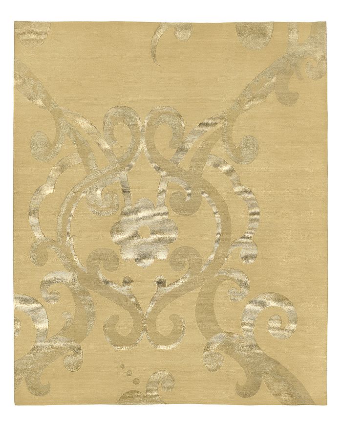 Tufenkian Artisan Carpets Arabesque Verde Area Rug, 8'9 X 11'6 In Warm Parchment
