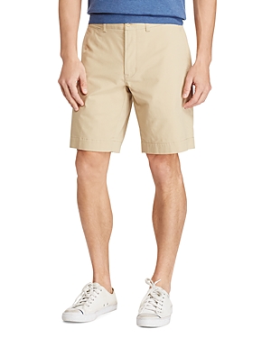 Shop Polo Ralph Lauren 9.5-inch Stretch Cotton Classic Fit Chino Shorts In Classic Khaki