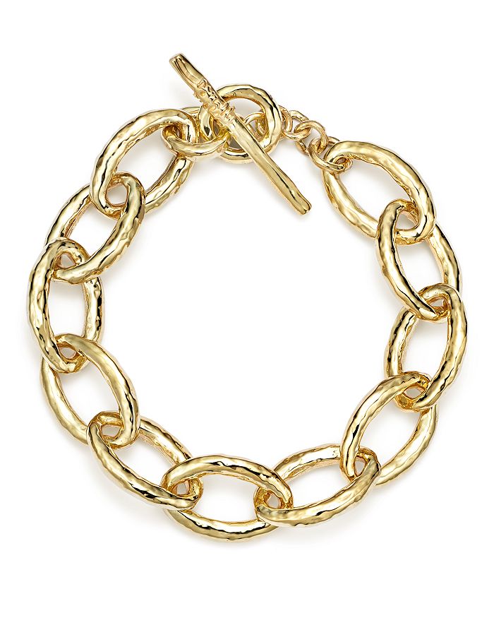 Ippolita 18k Gold Glamazon Mini Bastille Link Bracelet