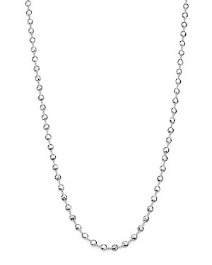 Ippolita Glamazon Sterling Silver Flat Hammered Bead Necklace, 40 Ippolita Glamazon Sterling Silver Flat Hammered Bead Necklace, 40