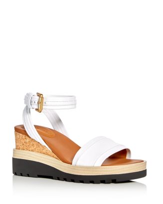 See by Chloé Robin Ankle Strap Platform Wedge Sandals | Bloomingdale's