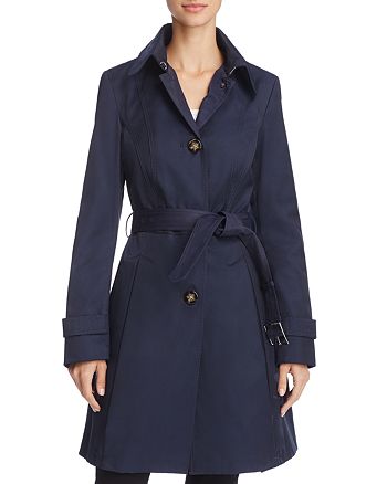 Laundry by Shelli Segal Belted Trench Coat | Bloomingdale's