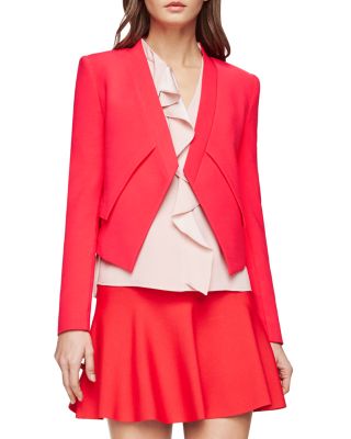 BCBGMAXAZRIA Lloyd Open Front Jacket Bloomingdale s