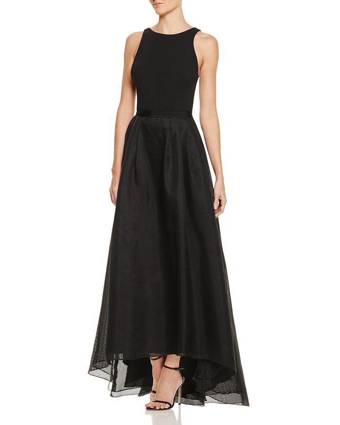 JS Collections Cutout High/Low Gown | Bloomingdale's
