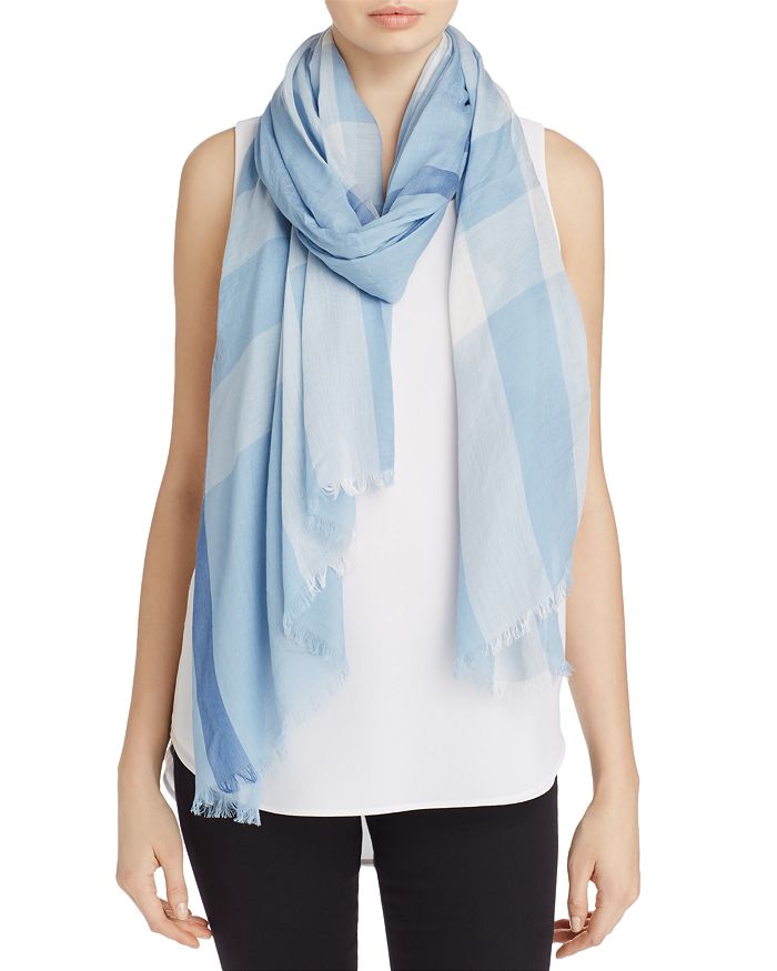 Burberry sheer hot sale mega check scarf