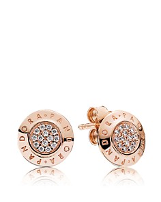 pandora gold earrings pandora gold earrings