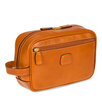 Life Pelle Traditional Leather Toiletry Kit