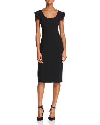 Black Halo Amelie Sheath Dress In Black 