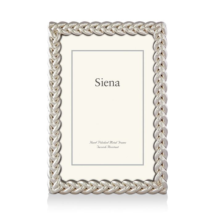 Siena Silver Braid Frame Bloomingdale's