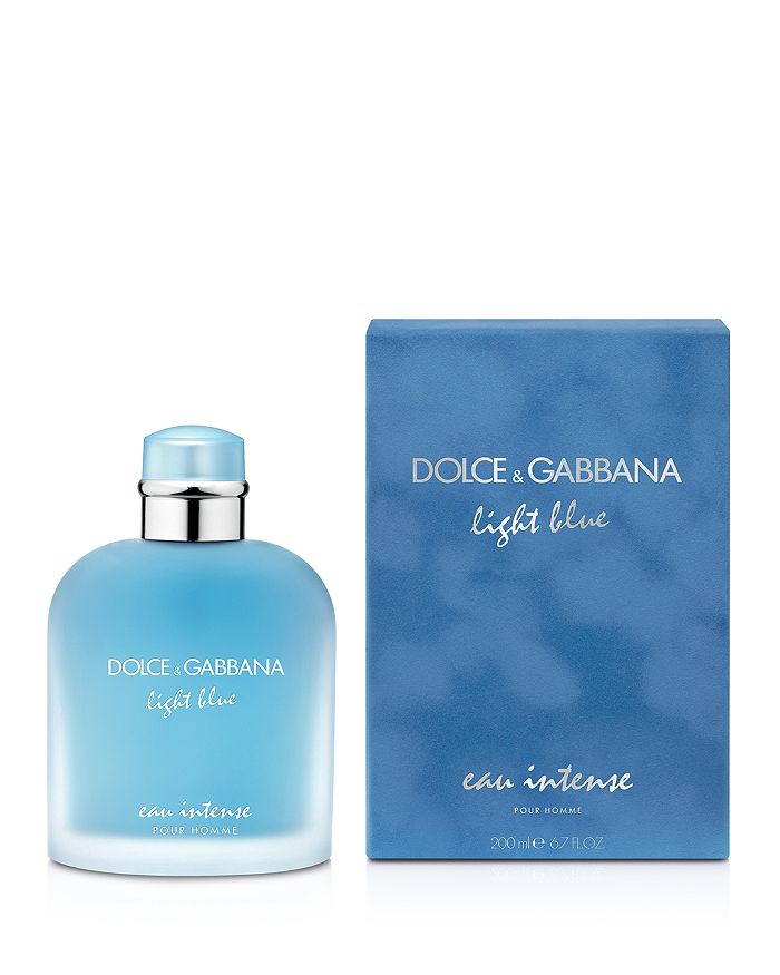 DOLCE & GABBANA LIGHT BLUE EAU INTENSE POUR HOMME EAU DE PARFUM 6.7 OZ.,30328850000