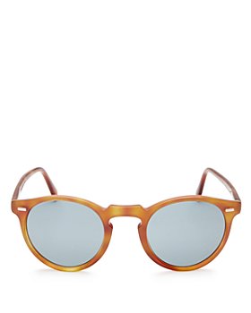 Oliver Peoples - Gregory Peck Round Sunglasses, 47mm