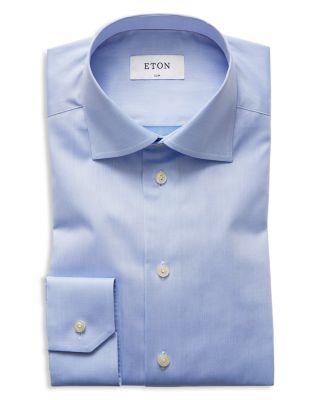 Slim Fit Signature Twill Dress Shirt