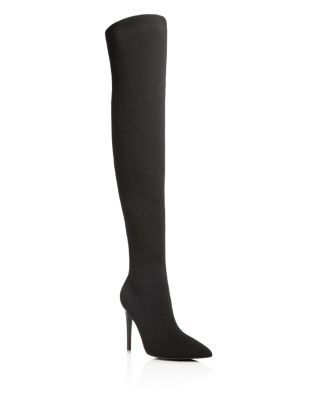 KENDALL and KYLIE Women s Anabel Stretch Knit Over the Knee Boots Bloomingdale s