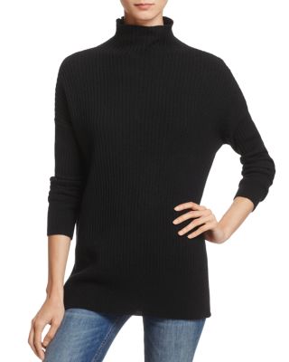 AQUA - Rib-Knit Cashmere Tunic - 100% Exclusive
