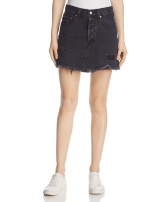 levi's deconstructed skirt gimme danger