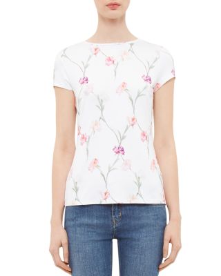 ted baker floral tee
