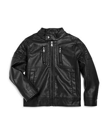 Urban Republic Boys Faux Leather Moto Jacket Little Kid Big