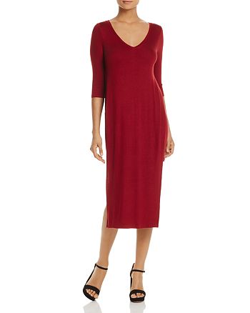 Three Dots High/Low Overlay Dress | Bloomingdale's