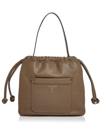 Marc Jacobs Tied Up Brown Leather fashion Crossbody Bag Purse