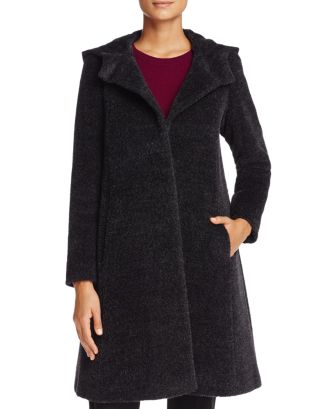 Cinzia Rocca Icons Hooded Wool & Alpaca Swing Coat | Bloomingdale's