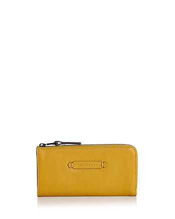 Longchamp 3d 3 4 Zip Leather Wallet Bloomingdale S