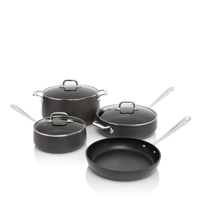 All-Clad HA1 Hard-Anodized Non-Stick 2.5-Qt. Saucepan with Lid + Reviews