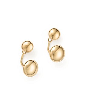 Bloomingdale's - 14K Yellow Gold Ball Ear Jackets - 100% Exclusive