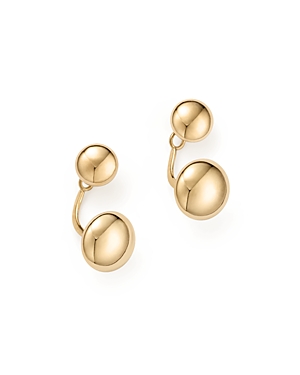 14K Yellow Gold Ball Ear Jackets - 100% Exclusive