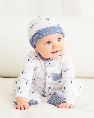 Boys' Puppy Print Footie & Hat Set - Baby