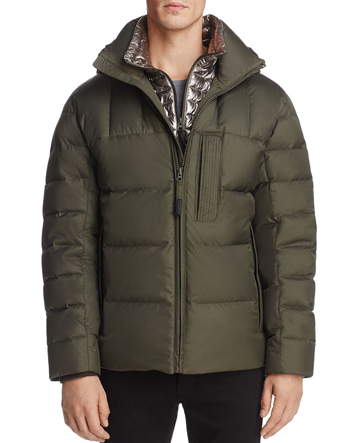 Andrew Marc Breuil Mid-Length Puffer Jacket | Bloomingdale's