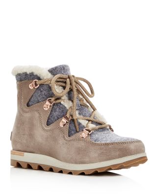 sneakchic alpine holiday boots by sorel