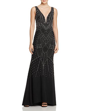 Avery G Embellished Gown | Bloomingdale's