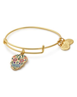 Alex and Ani - Calavera Expandable Wire Bangle